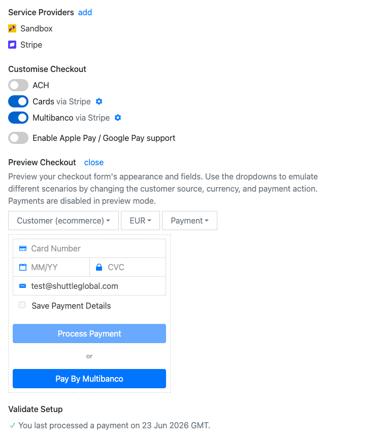 Your integrations