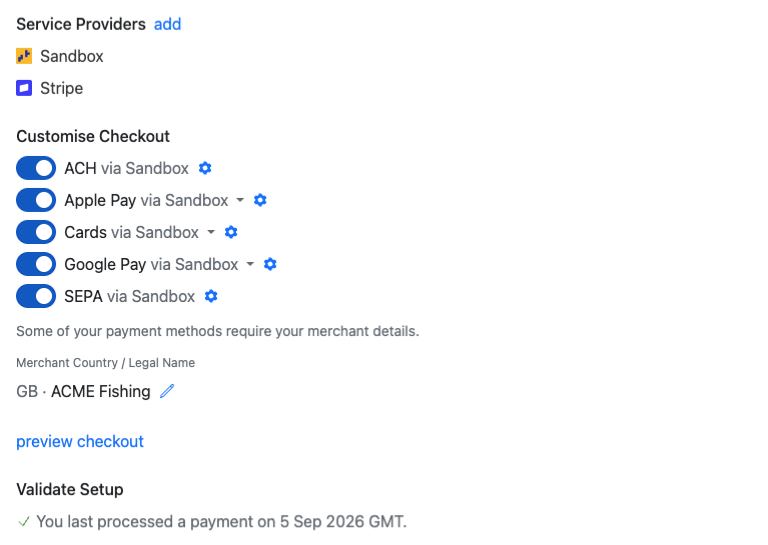 Your integrations